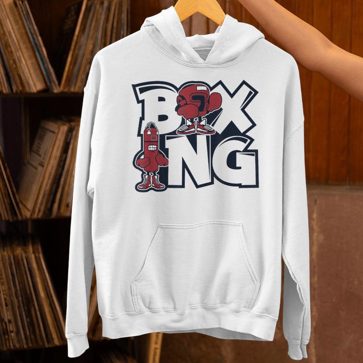 Boxing Professional Boxer Muay Thai Kickboxer Fan Boxing Unisex Hoodie