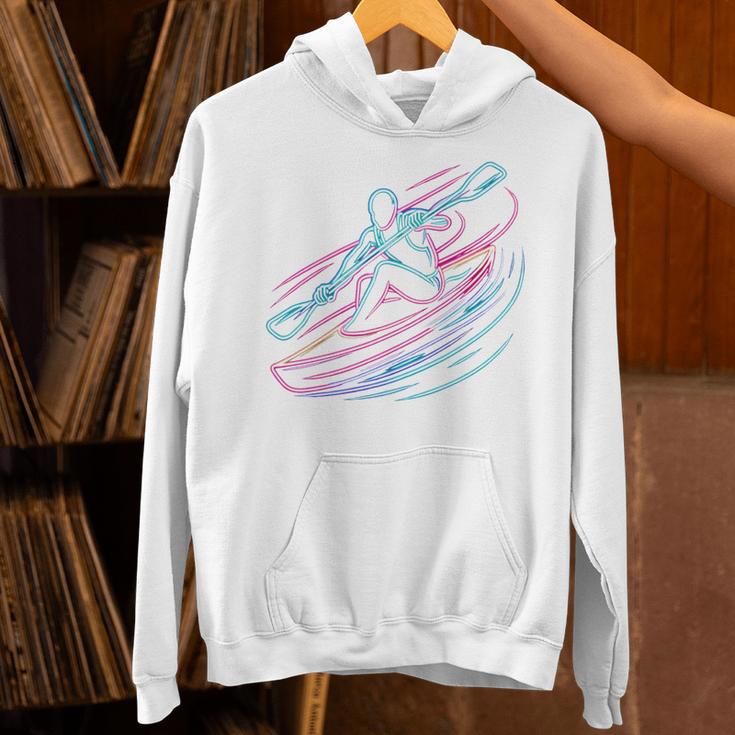 Canoe Canoeing Kayak Paddling Canoeist Unisex Hoodie