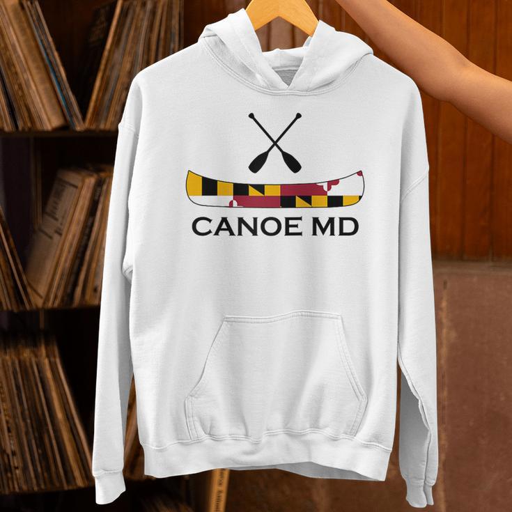 Canoe Maryland Raglan Baseball Tee Unisex Hoodie Canoe Maryland Raglan Baseball Tee Unisex Hoodie