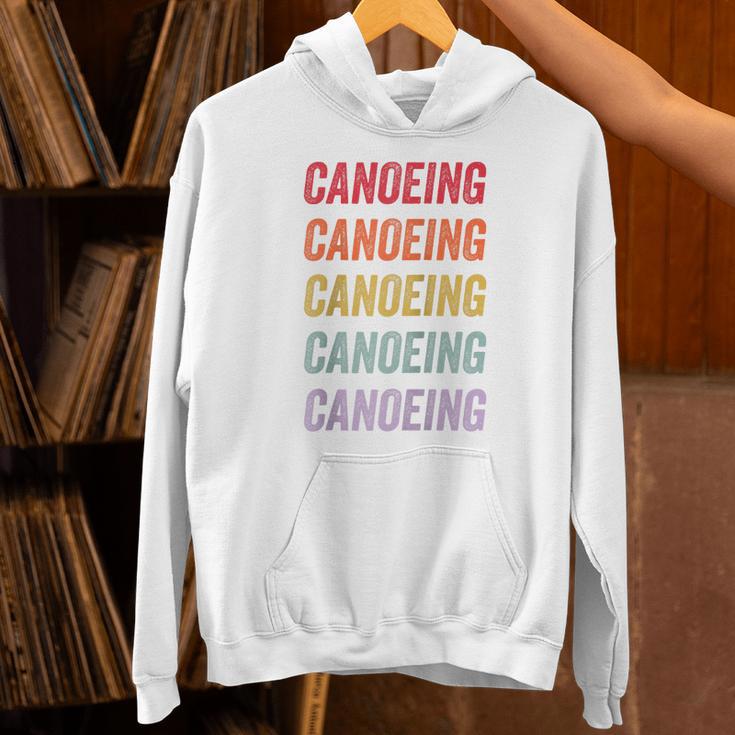 Canoeing Raglan Baseball Tee Unisex Hoodie