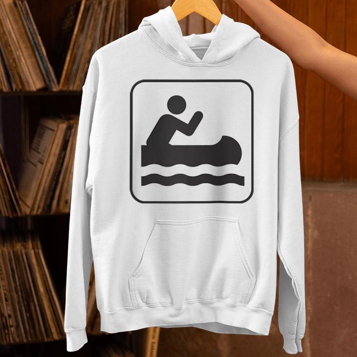 Cool Outdoor Water Sport Canoe Raglan Baseball Tee Unisex Hoodie