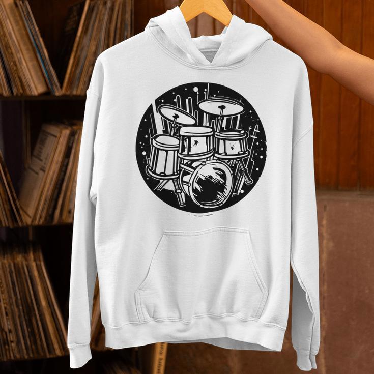 Drum Kit Drums Sweatshirt Unisex Hoodie Drum Kit Drums Sweatshirt Unisex Hoodie