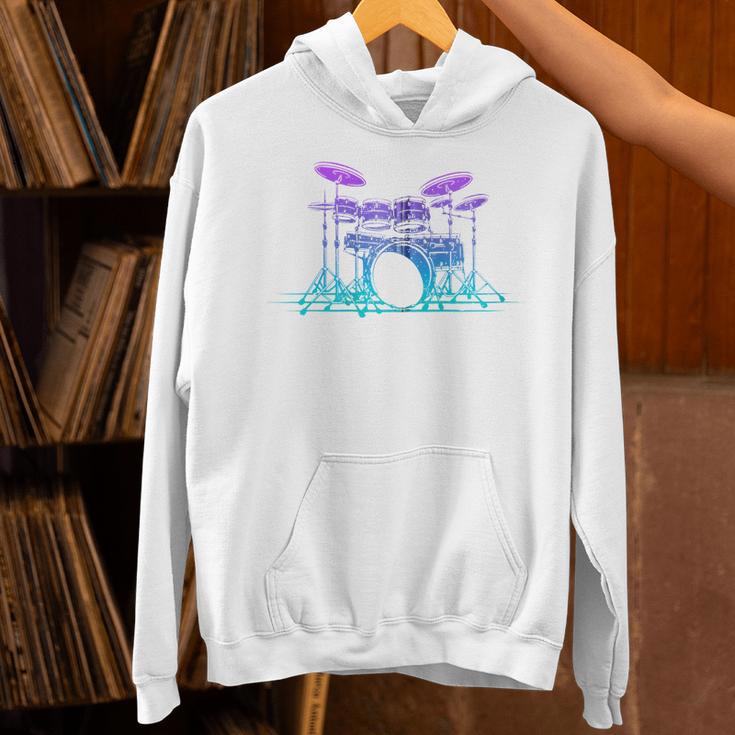 Drum Kit Set Drummer Zip Unisex Hoodie Drum Kit Set Drummer Zip Unisex Hoodie