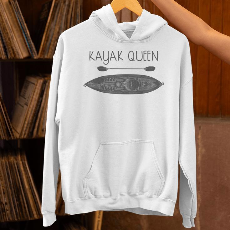 Kayak Queen Fun Kayak And Canoe Paddler Unisex Hoodie