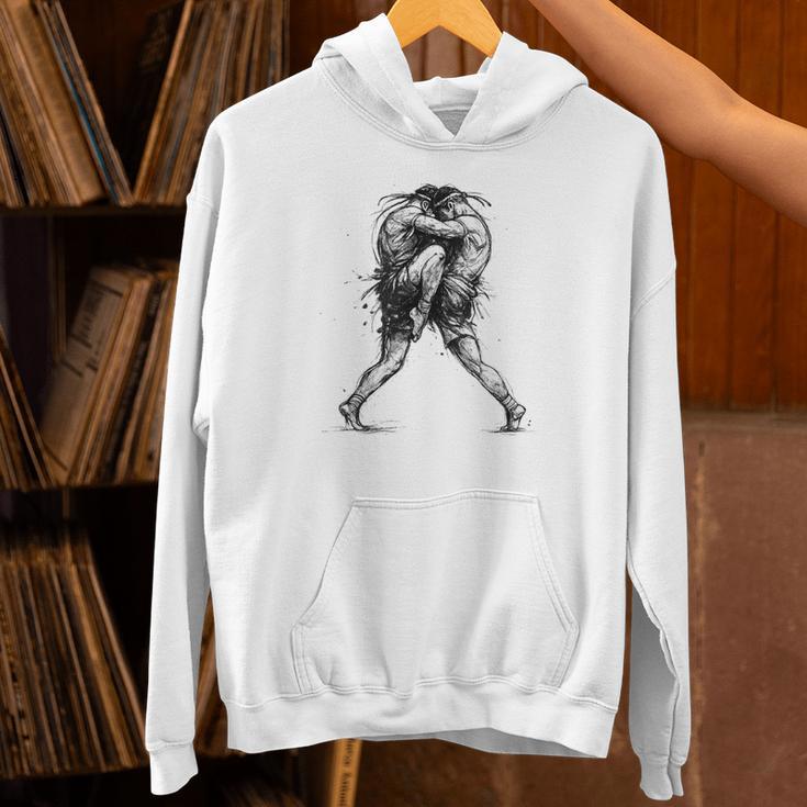 Muay Thai Kickboxing Nak Muay Thai Boxing Fighter Unisex Hoodie