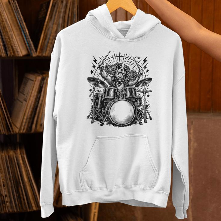 Spaniel Rock Drum Kit Unisex Hoodie Spaniel Rock Drum Kit Unisex Hoodie