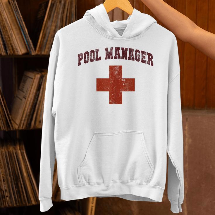Swimming Pool Manager Beach Vacay Lifeguards Swim Cruise Unisex Hoodie Swimming Pool Manager Beach Vacay Lifeguards Swim Cruise Unisex Hoodie