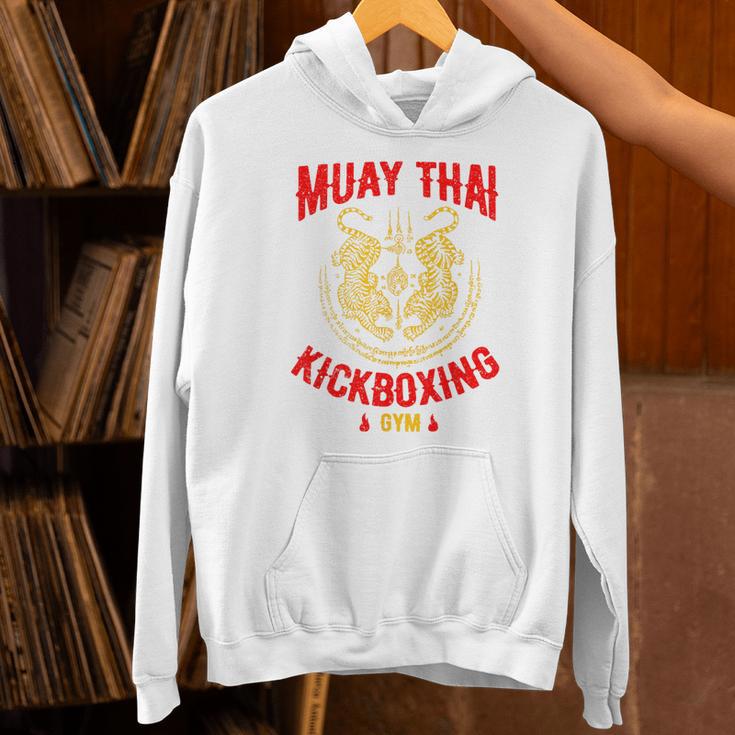 Tiger Muay Thai Kickboxing Gym MMA Training Unisex Hoodie