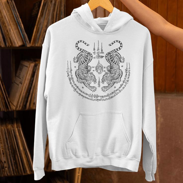 Twin Tiger Muay Thai Shorts Thailand Martial Arts Boxing Unisex Hoodie