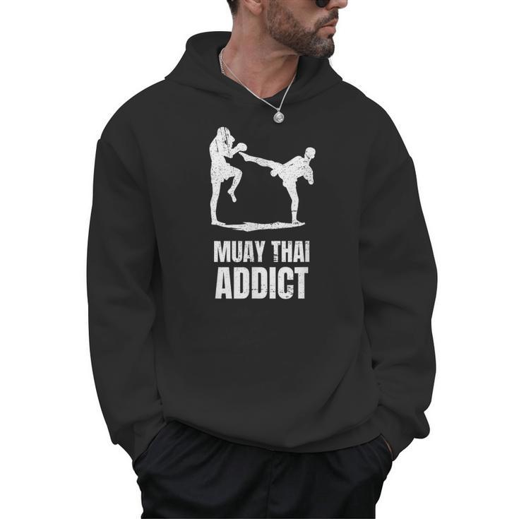 Addicted To Muay Thai Graphic Shirt Men Hoodie