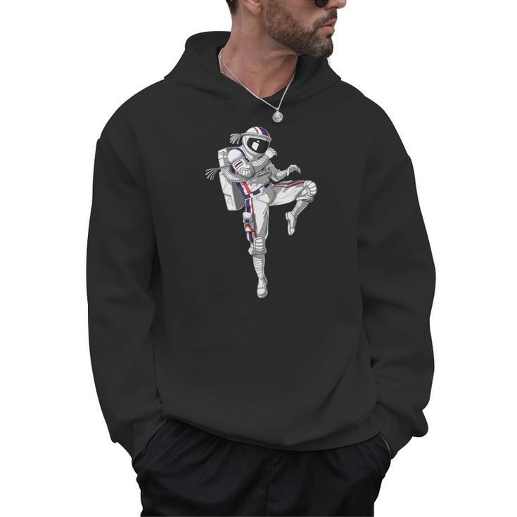 Astronaut Muay Thai Boxing Karate Kickboxing Martial Arts Men Hoodie