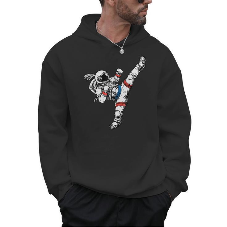 Astronaut Muay Thai Fighter Space Martial Arts Men Women Kid Men Hoodie