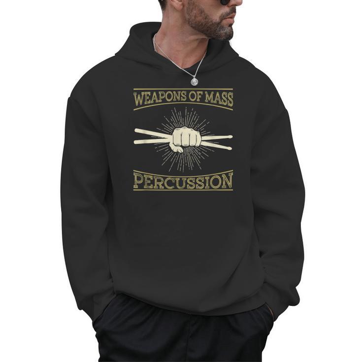 Drummer Music  Drum Kit Men Hoodie