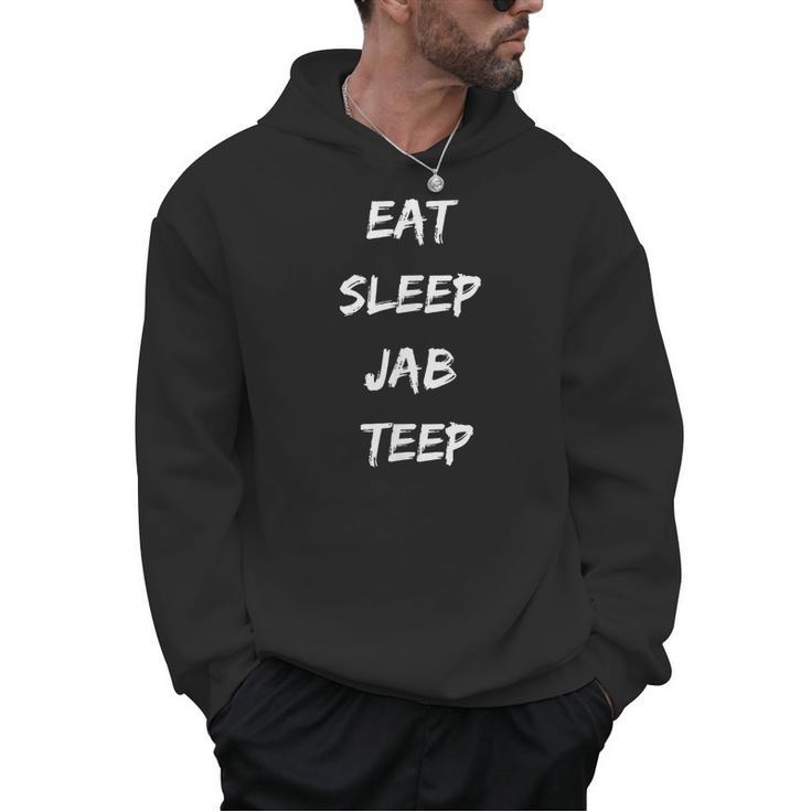 Eat Sleep Jab Teep Rep Muay Thai Men Hoodie