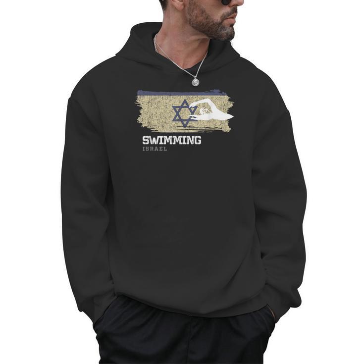 Israel Swimming Swimmer Water Sports Swimming Men Hoodie
