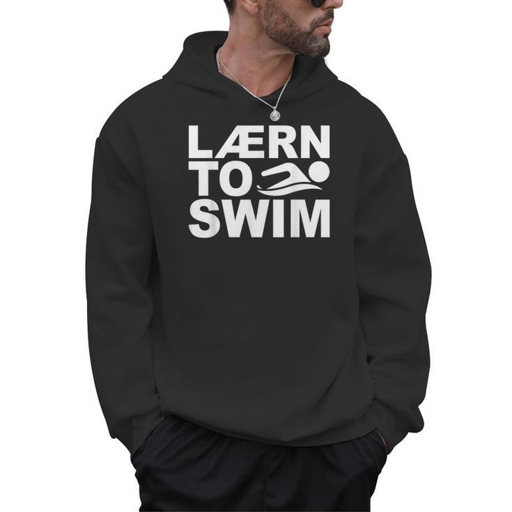 Learn To Swim Swimming Graphic Men Hoodie