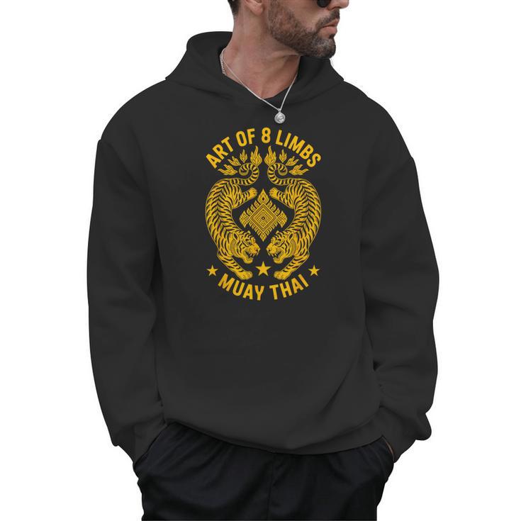 Muay Thai Art Of 8 Limbs Thai Boxing Men Hoodie