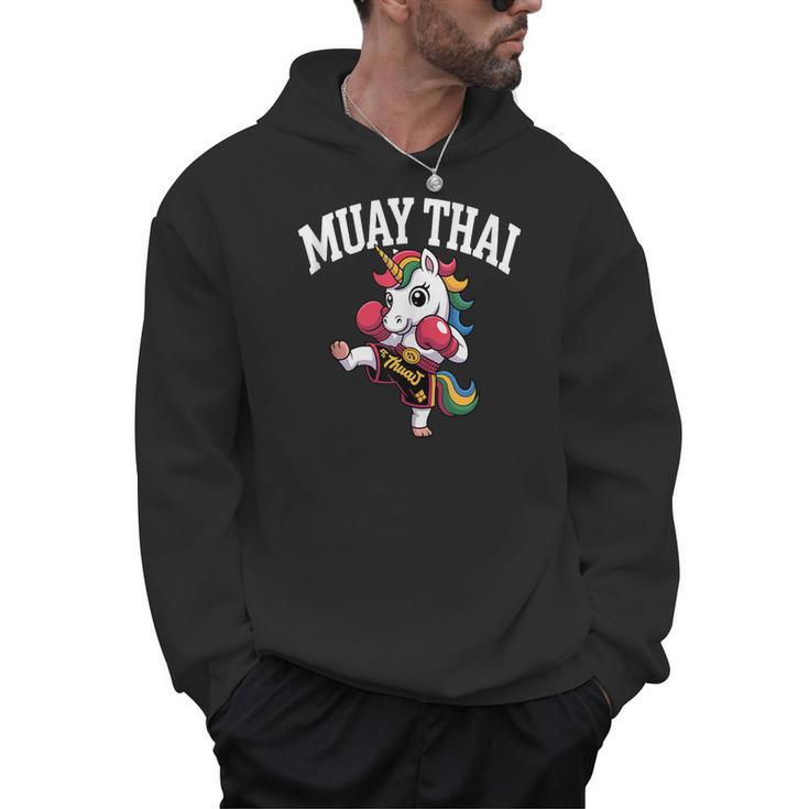 Muay Thai Art For Girls Kids Women Mixed Martial Arts Men Hoodie