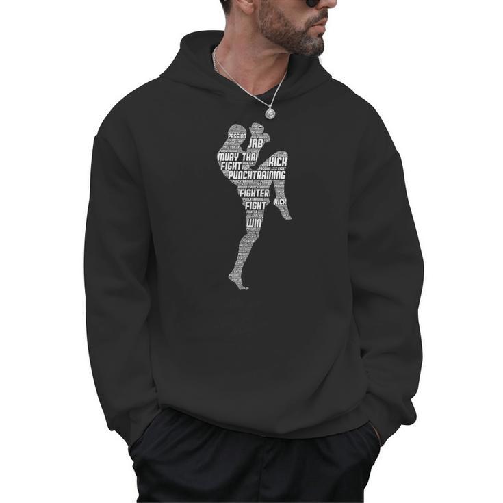 Muay Thai Thai Boxes Taekwondo Men Boys Children Men Hoodie