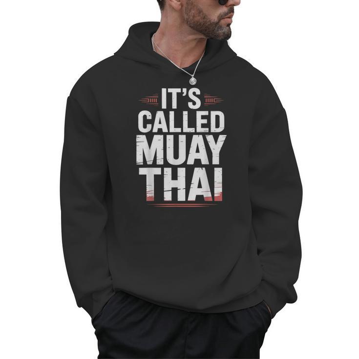 Muay Thai Condition Humor Lifestyle Identity Training Men Hoodie