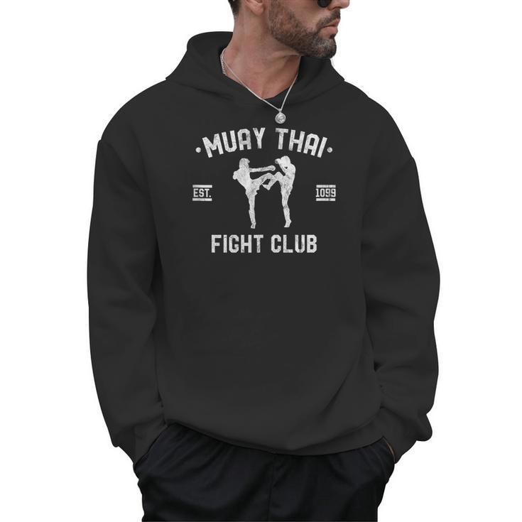 Muay Thai Fight Club Kickboxing Fighters  W Men Hoodie