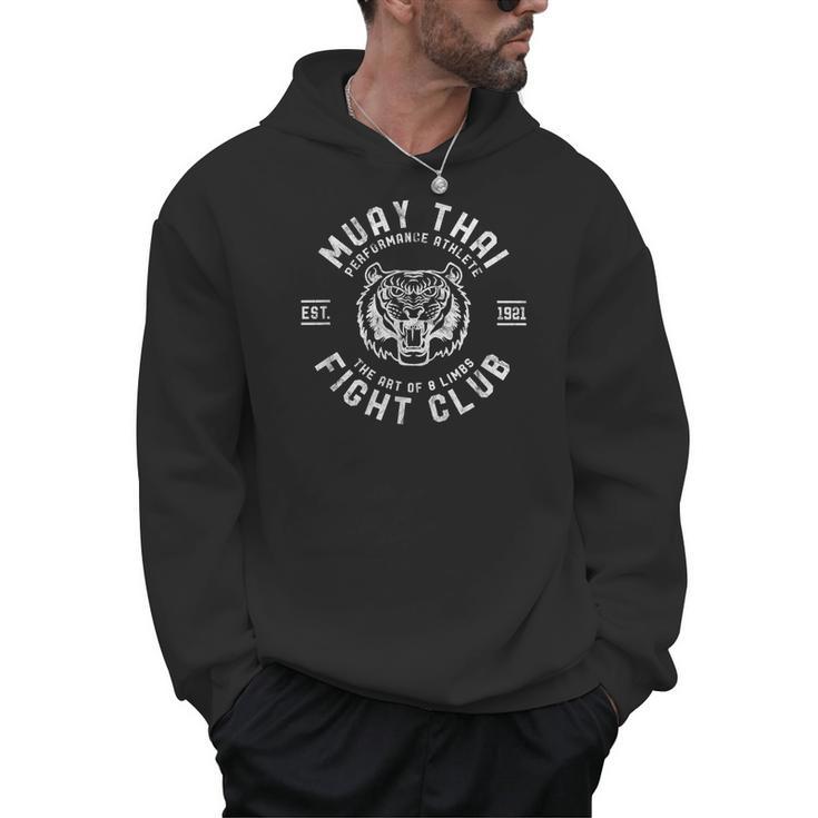 Muay Thai Fight Club Tiger Kick Boxing Shirt Men Hoodie
