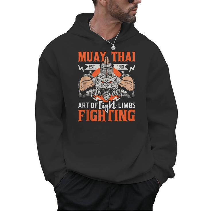 Muay Thai Fighting MMA Thai Boxing Mixed Martial Arts Men Hoodie