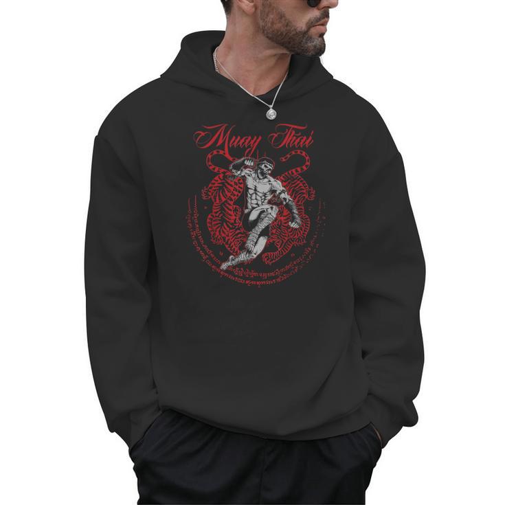 Muay Thai Kickboxing Martial Art Fighter Thai Boxing Men Hoodie