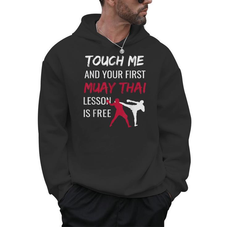 Muay Thai Martial Arts Combat Sports Self Defense Men Hoodie