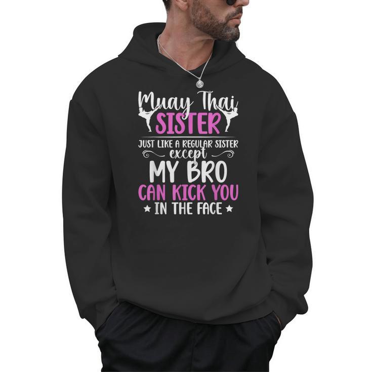 Muay Thai Sister Definition Muay Thai Sis Men Hoodie