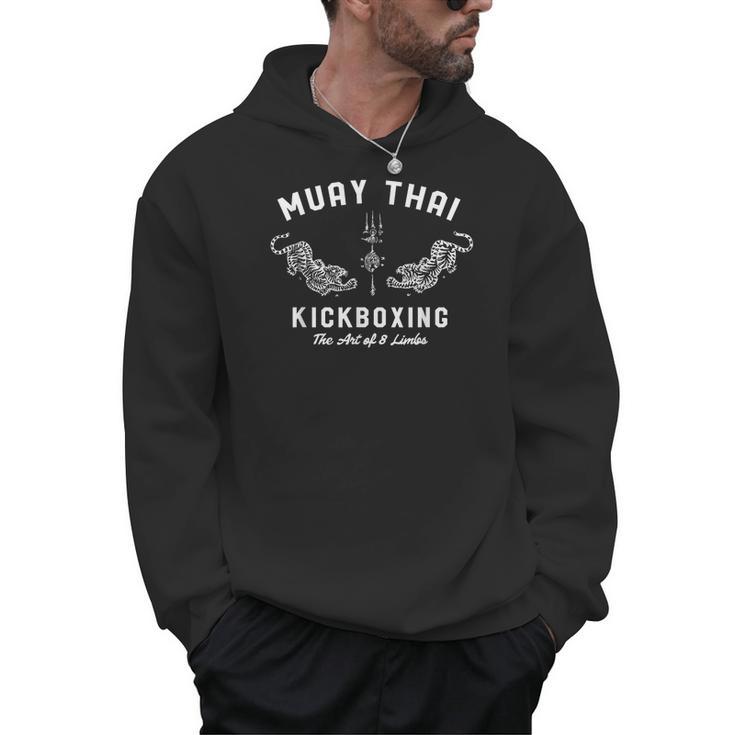 Muay Thai Twin Tigers MMA Warrior Fight Shirt Men Hoodie