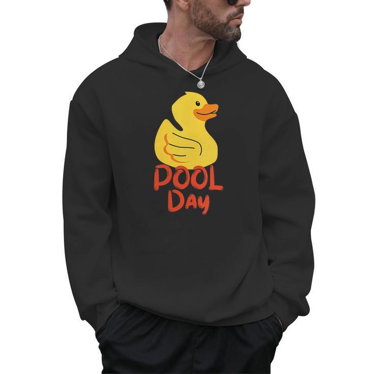 Pool Swimming Day Men Hoodie