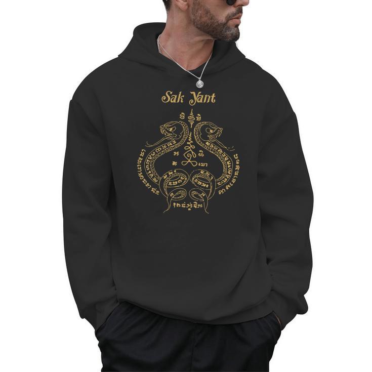 Sak Yant Sak Yant Tattoo Sak Yant Muay Thai Sak Yant T-Shirt Men Hoodie