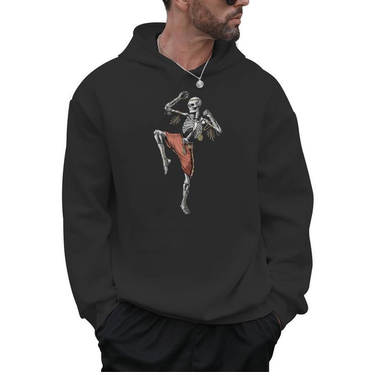 Skeleton Muay Thai Boxing Karate Kickboxing Martial Arts Men Hoodie