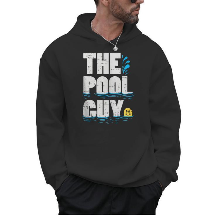 Summer Pool Guy Swimming Pool Boy Men Hoodie
