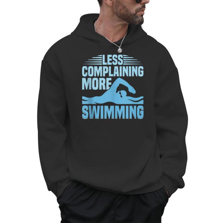 Swim Coach Swim Training Swimming Sport Men Hoodie