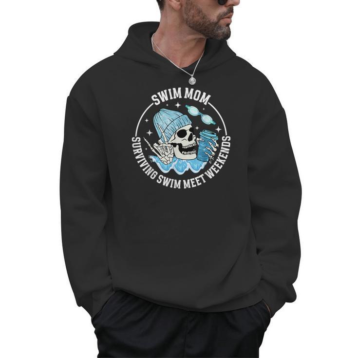 Swim Meets Swim Mom Of A Swimmer Mom Swim Mama Swimming Mom Men Hoodie