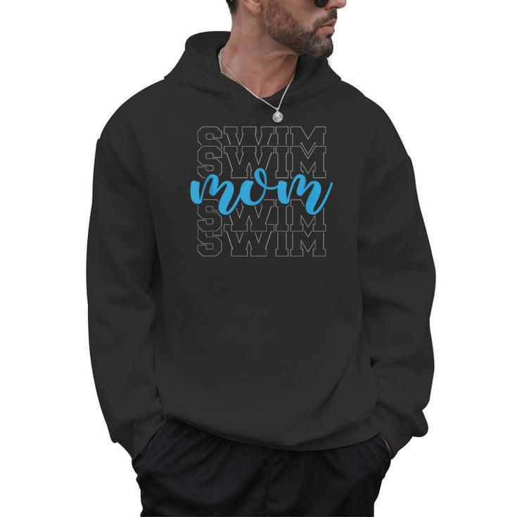 Swim Mom For Mothers Swimming Men Hoodie