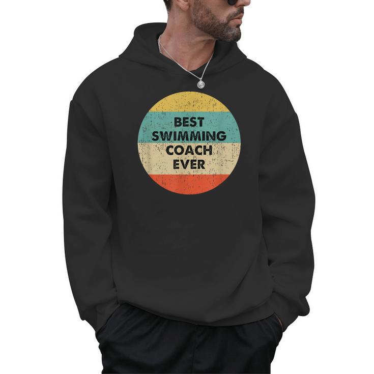 Swimming Coach Men Hoodie