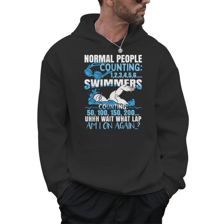 Swimming Humor Swim Men Hoodie