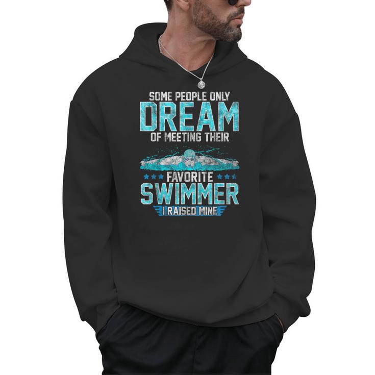 Swimming Parent Swimmer Mom Dad My Favorite Swim Meet Men Hoodie, trending gift