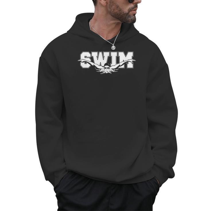Swimming For Swimmers Competitive Athletes Men Hoodie