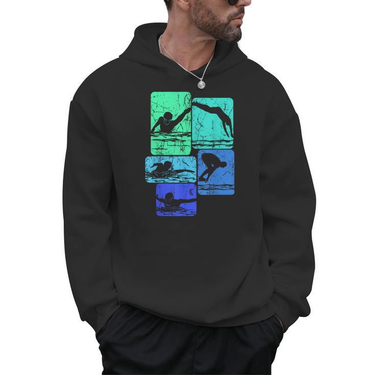 Swimming Swimmers Men Hoodie