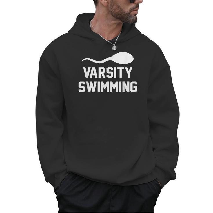 Varsity Swimming For Men Women Men Hoodie