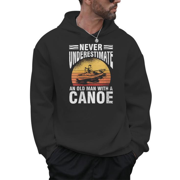 Women's Canoe Old Man Men Hoodie