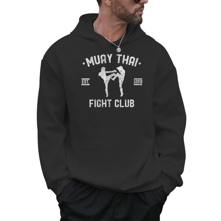 Women's Muay Thai Fight Club Kickboxing Fighters  W Men Hoodie