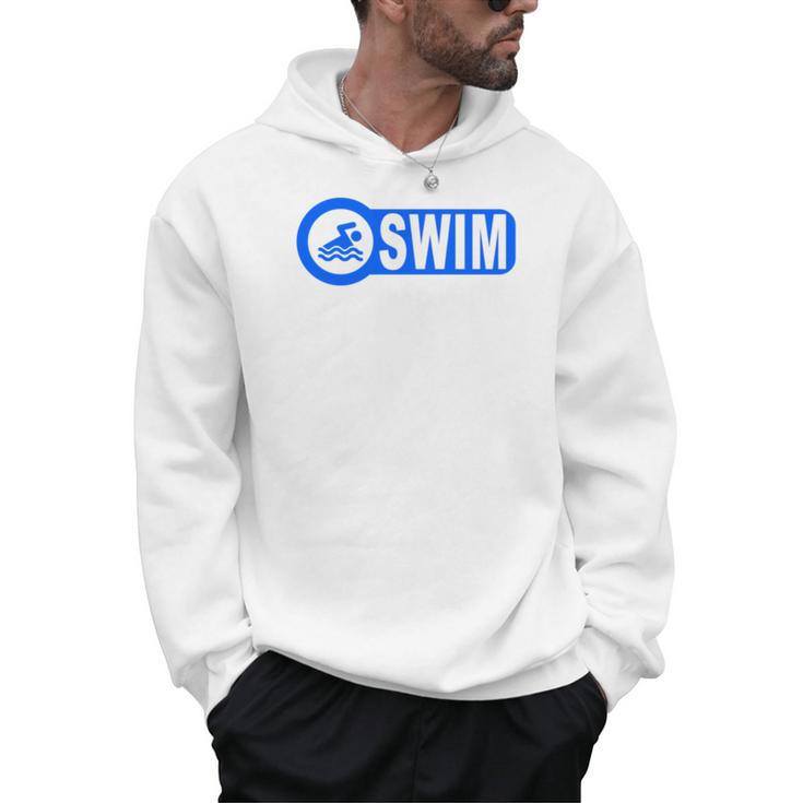 2 Sided Print Swimming Teacher Swim Instructor Swim Lessons Men Hoodie