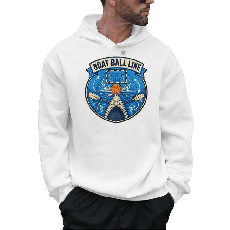 Boat Ball LINE Kayak Polo Canoe Team Raglan Baseball Tee Men Hoodie