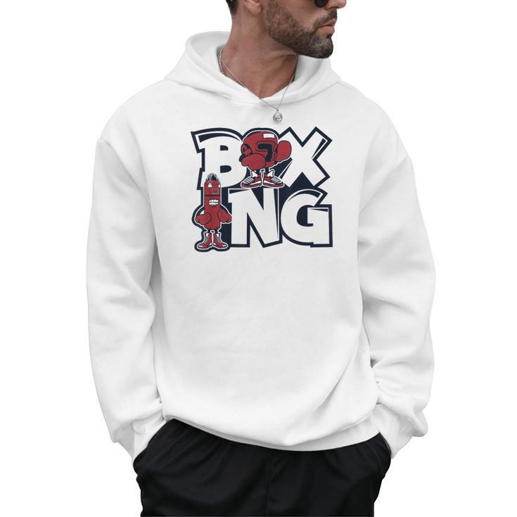 Boxing Professional Boxer Muay Thai Kickboxer Fan Boxing Men Hoodie