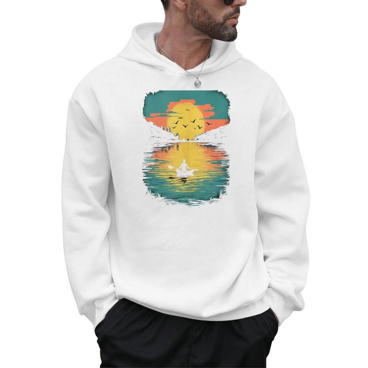 Kayak Kayak Canoe Lake Kayak Canoeing Sleeveless Men Hoodie